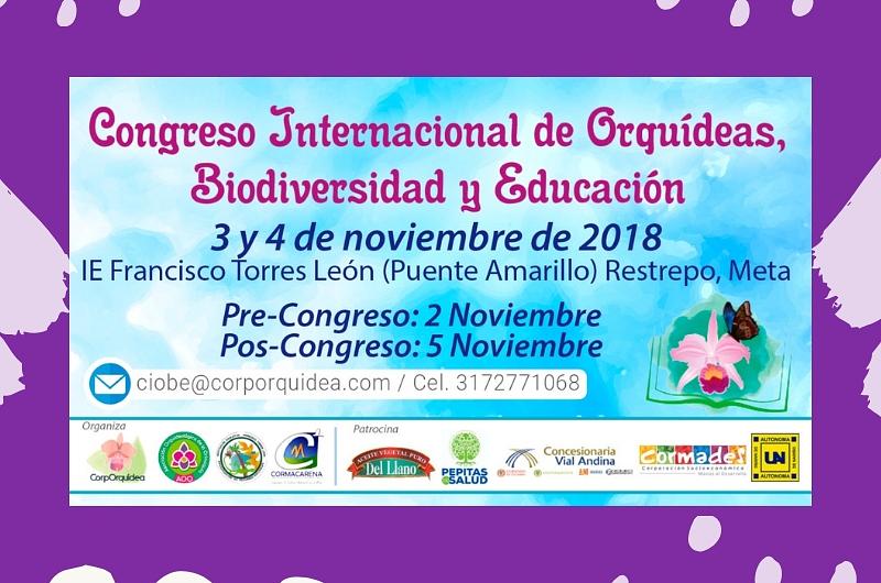 Congreso Internacional de Orquídeas, Biodiversidad y Educación
