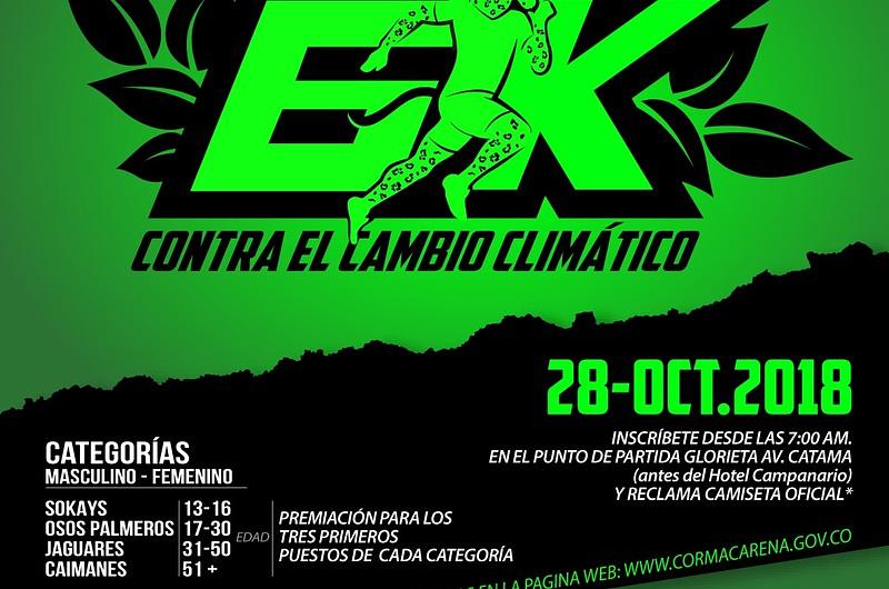 Villavicencio se prepara para la carrera 6k 'Por el cambio climático'