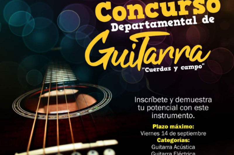 Concurso Deptal. de Guitarra en la Central de Abastos de Villavicencio