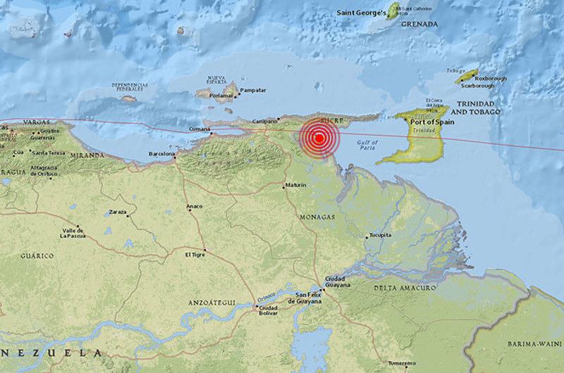Fuerte temblor en Venezuela es reportado