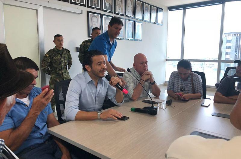 "No abandonamos a familia del militar secuestrado" Alcalde de Puerto López