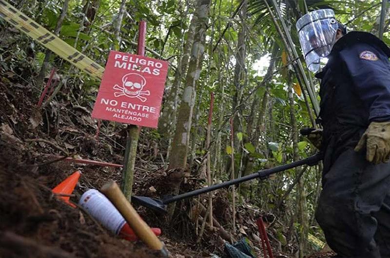 Villavicencio será declarada terrritorio libre de minas antipersona