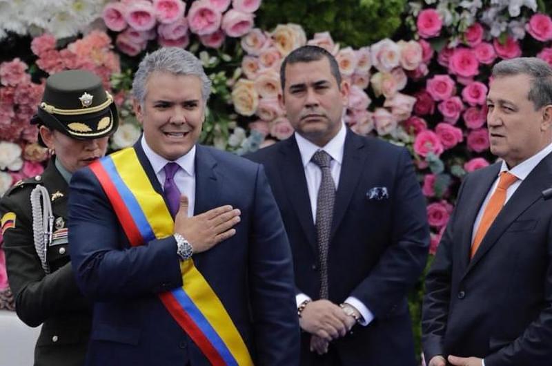 Iván Duque se posesiona como nuevo presidente de Colombia 