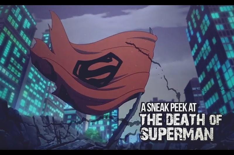 La nueva película de La Muerte de Superman, se filtró en internet 