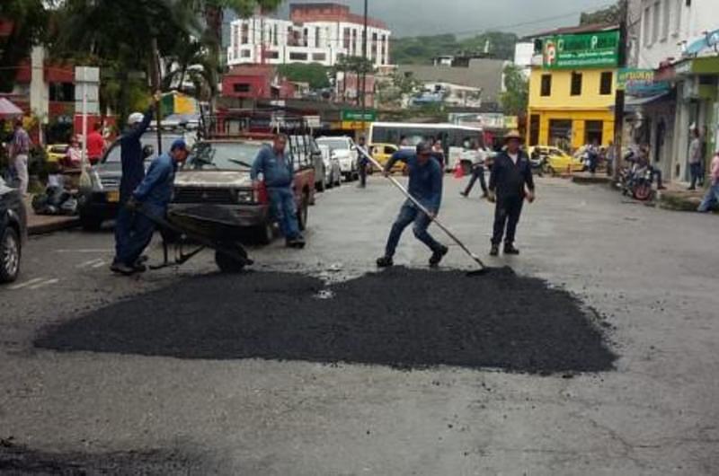 Programa de recuperación vial llegó al centro de Villavicencio
