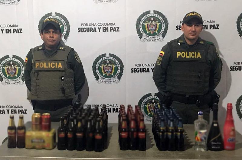 Incautadas 93 botellas de licor vencido en San Martín, Meta