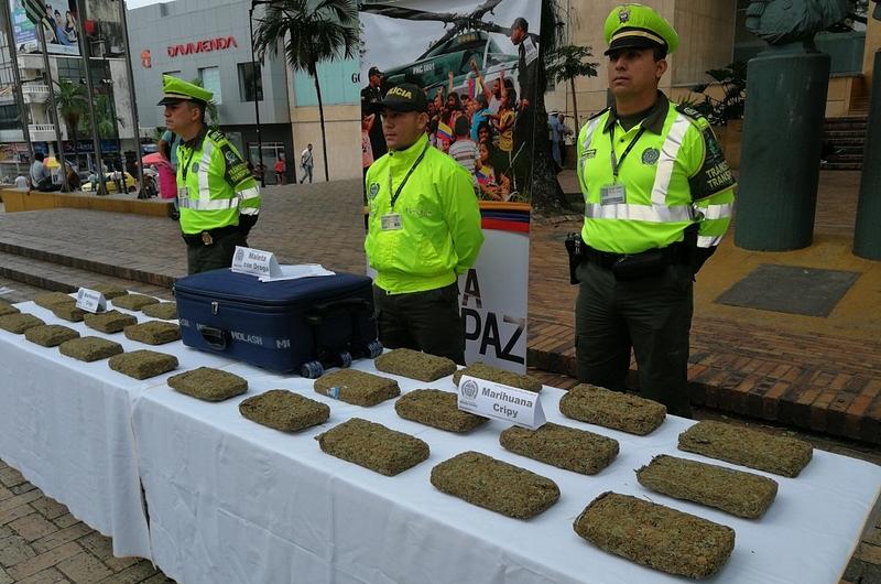 Hallados 13 kilos de marihuana que se dirigían a San José del Guaviare