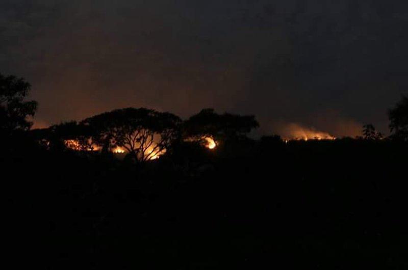 Autoridades atienden incendio forestal en La Macarena