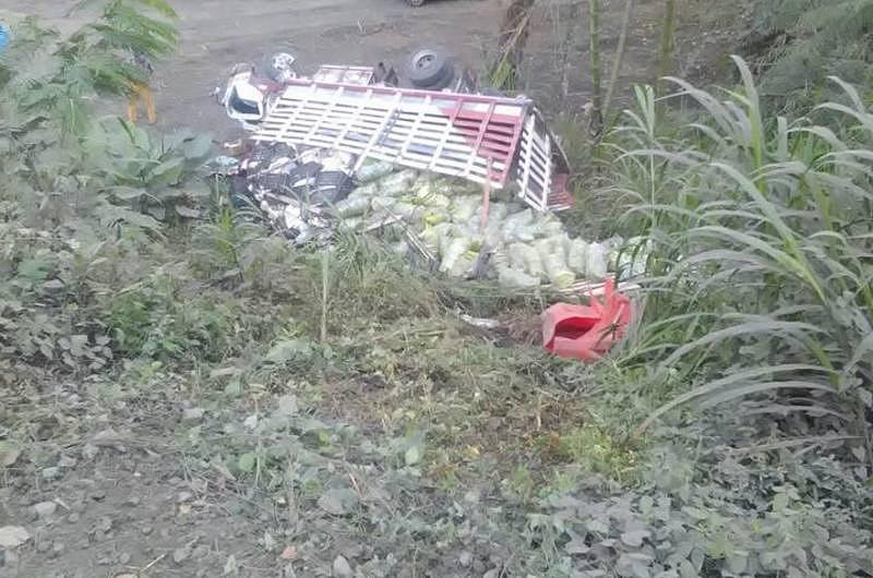 Grave accidente en vía alterna que conduce a Bogotá. 