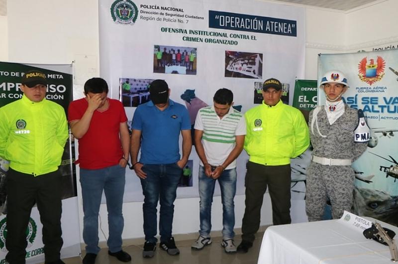 Integrantes de los “Puntilleros Libertadores del Vichada” es capturada
