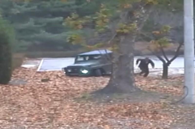¡En vídeo! La fuga de un soldado Norcoreano 