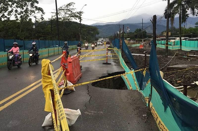 Rutas alternas en Villavicencio por las fuertes lluvias