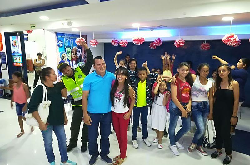 Niños víctimas del desplazamiento conocieron Villavicencio