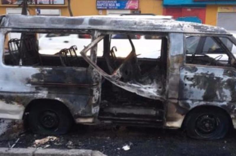 Se incendia bus escolar en Bogotá