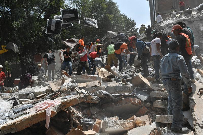 Nuevo terremoto en México deja más de 40 personas muertas
