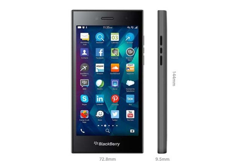 Sale el nuevo BlackBerry con pantalla táctil