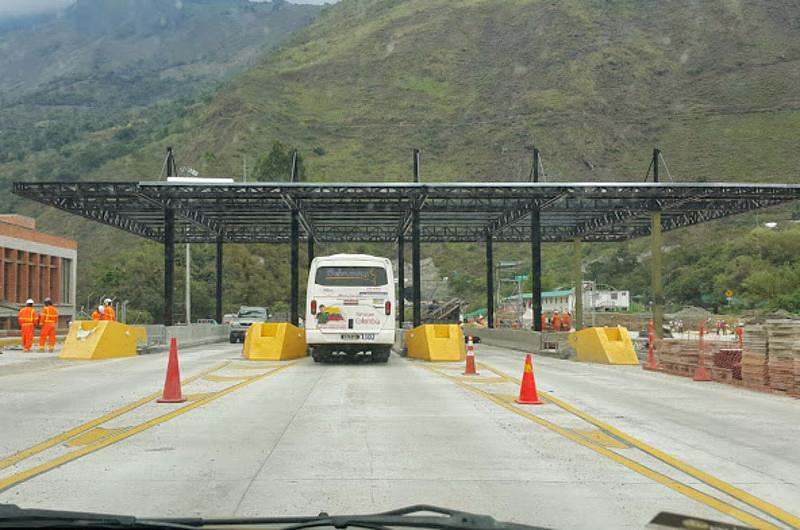 Reubican peaje de Puente Quetame hacia nuevo sector de Naranjal sobre vía a Bogotá