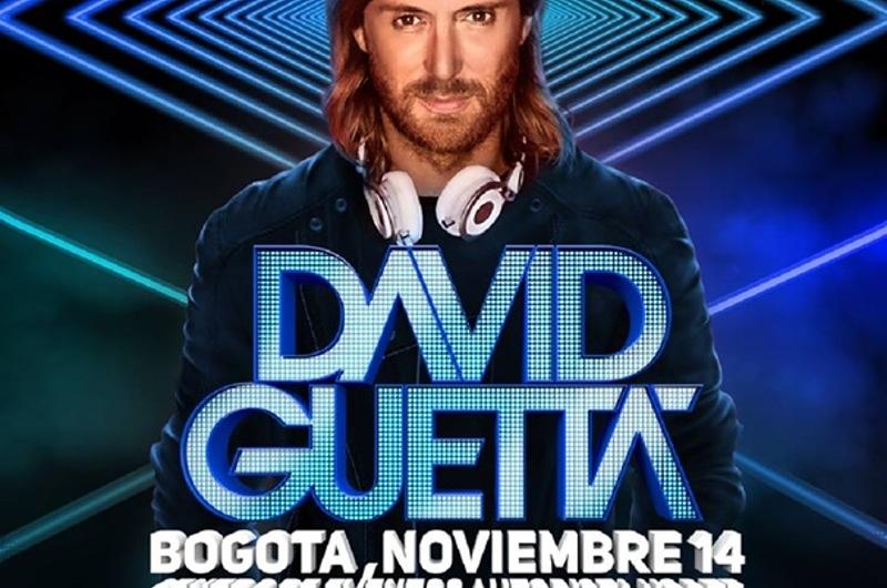 David Guetta en Bogotá el próximo 14 de Noviembre