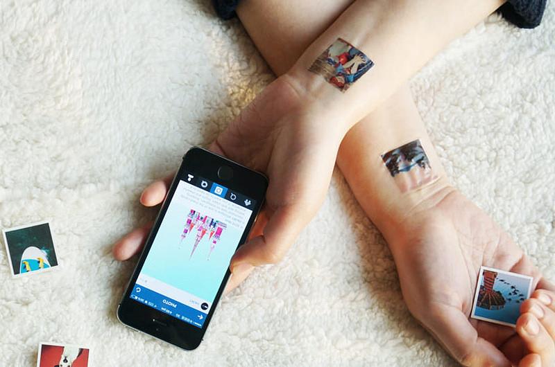 Tatuajes temporales con tus fotos de Instagram 