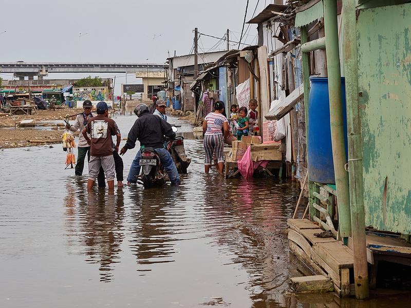 Desplazamiento forzado por desastres y cambio climático